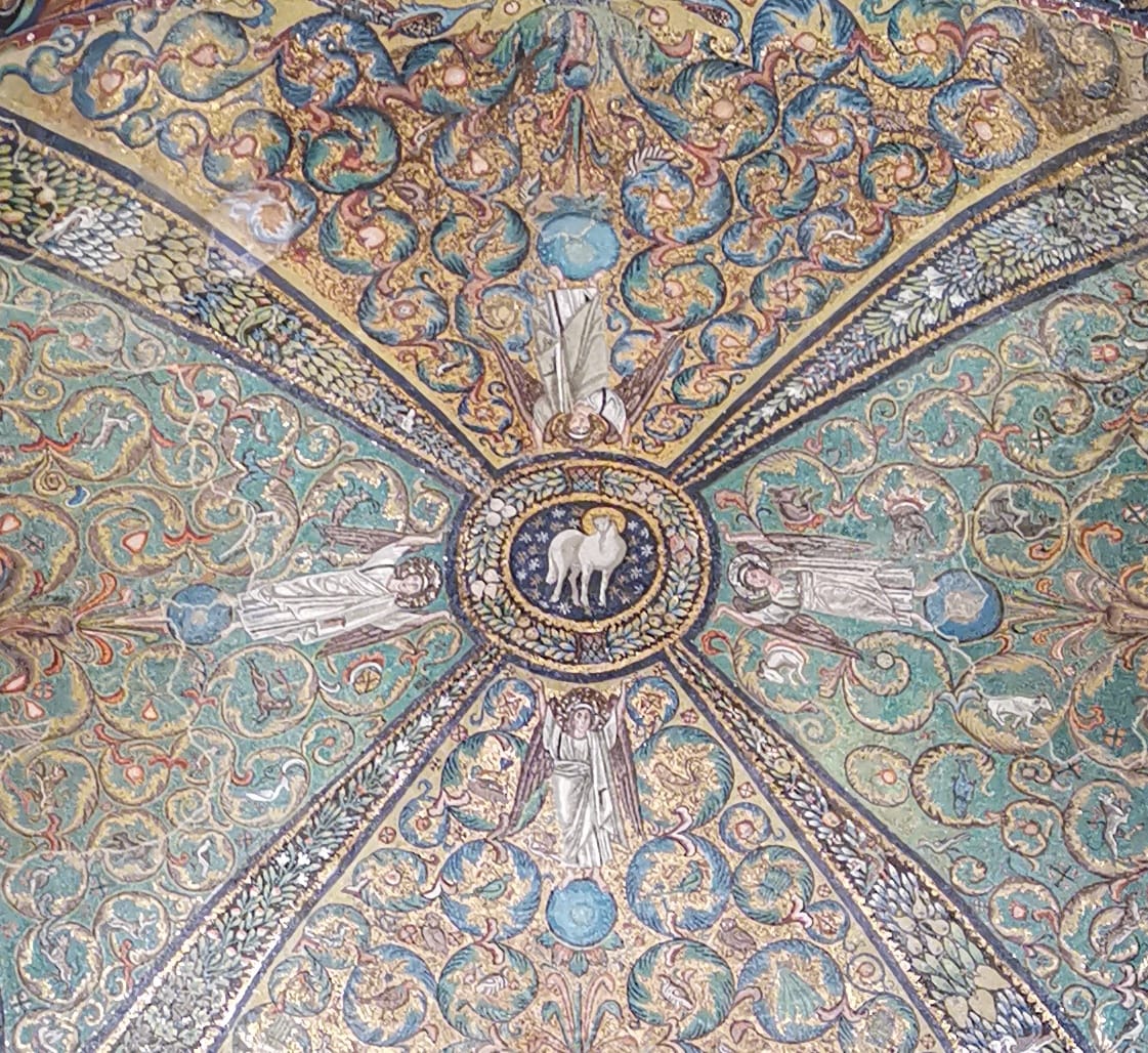 Ravenna, l’Agnus Dei di San Vitale